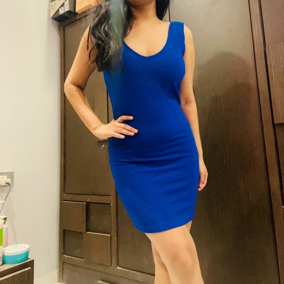 FOREVER 21 Blue dress - Picture 2 of 5